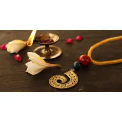 आराधना | Aradhana ✺ Brass Necklace { 3 }